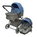 Carriola Queen D'Bebé Travel System Azul