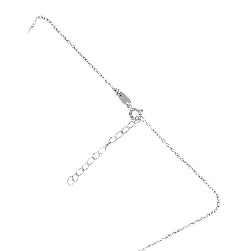 Gargantilla Con Cadena De Plata 925 Con Zirconi... image number null
