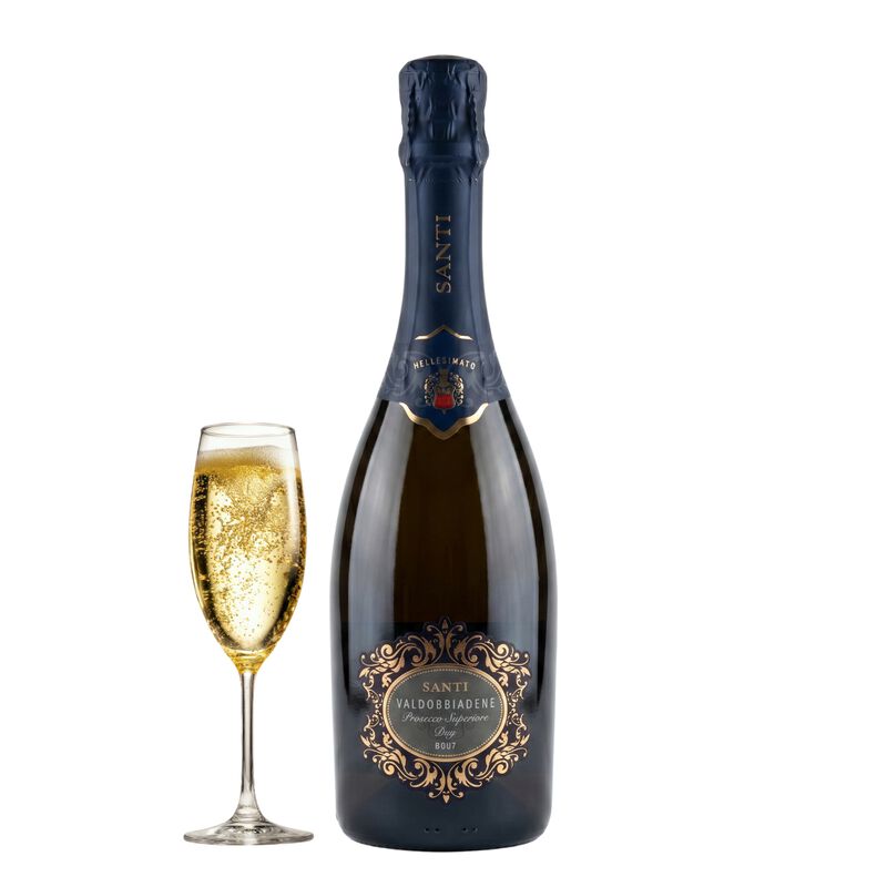 Vino Espumoso Prosecco Valdobbiadene Brut Santi... image number null