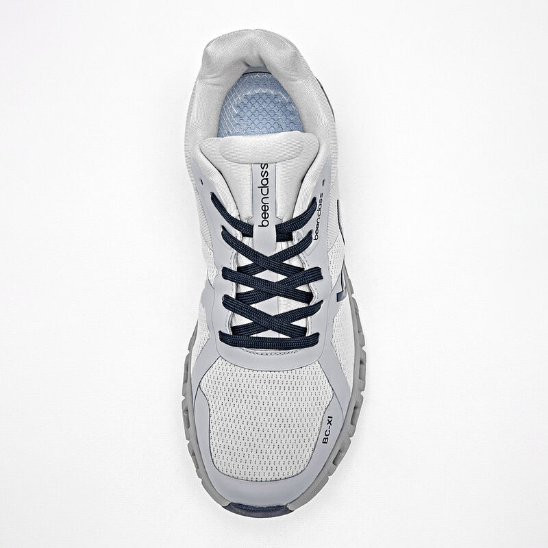 Been Class Tenis deportivo para hombre. Gris az... image number null