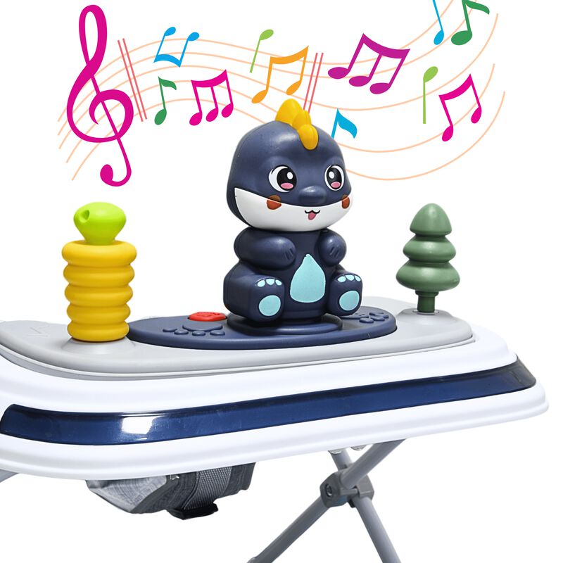 Andadera para Bebé Mecedora Dino Musical Bastón... image number null