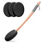 Aplicador De Loci&oacute;n Amazerbath Para Espalda Y Pies Con 4 Almohadillas, Color Negro