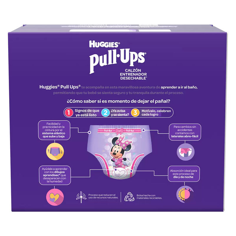 Pa&ntilde;ales Huggies Pull Ups Noche Y Dia Etapa 6 Ni... image number null