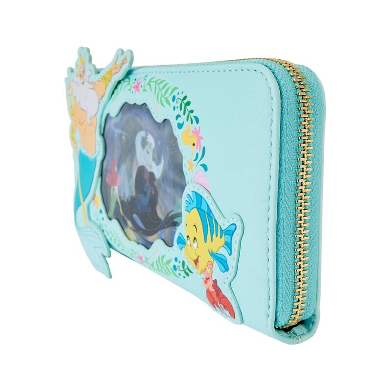 Billetera Loungefly Disney La Sirenita Ariel Pr... image number null