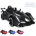 Montable El&eacute;ctrico para Ni&ntilde;os Deportivo Lambo Luces Sonido Control Remoto Bluetooth Bater&iacute;a 12v - Negro