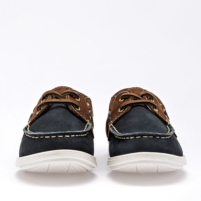 Balminton club mocas&iacute;n para hombre marino caf&eacute; ... image number null