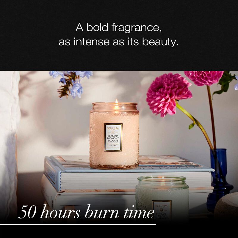 Cera De Coco Candle Voluspa Jasmine Midnight Bl... image number null