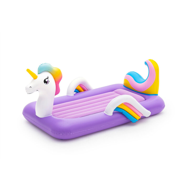 Colchón Inflable Infantil Decorado Unicornio 1 ... image number null