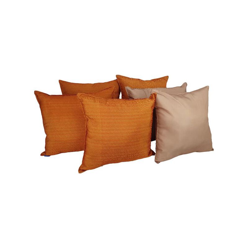 Set 6 Cojines Decorativos Premium Almoda Combin... image number null