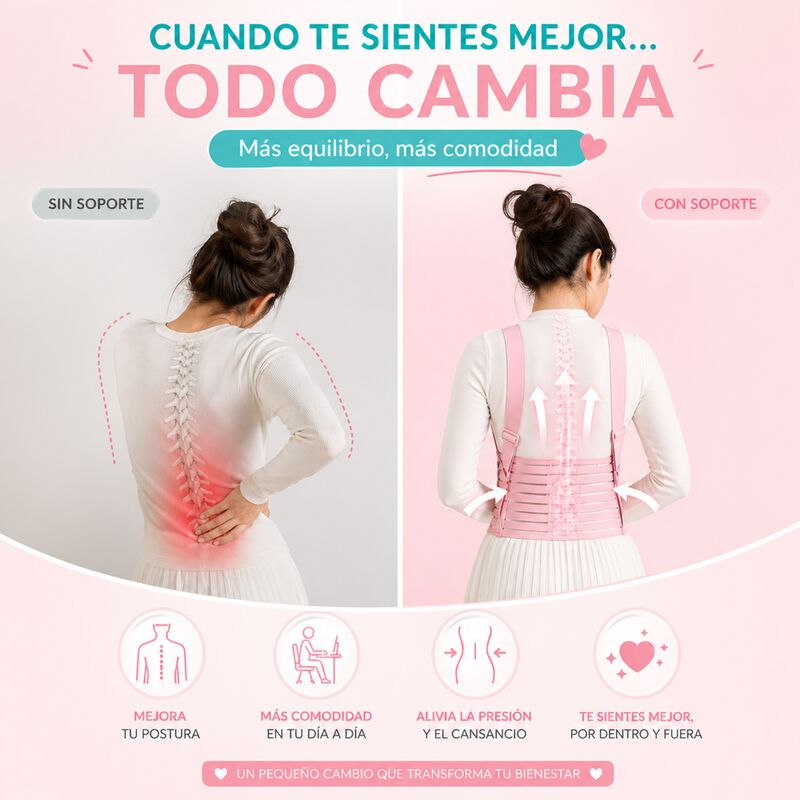 Faja Cintur&oacute;n Maternidad Soporte Lumbar 360 Tir... image number null