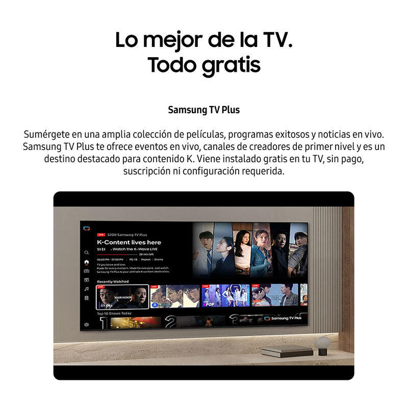 Pantalla 65" Samsung Crystal Uhd U8200hf 4k Vis... image number null
