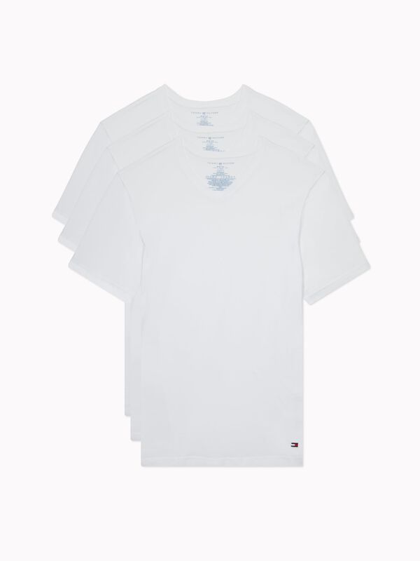 Camiseta Tommy Hilfiger De Algod&oacute;n Con Cuello E... image number null