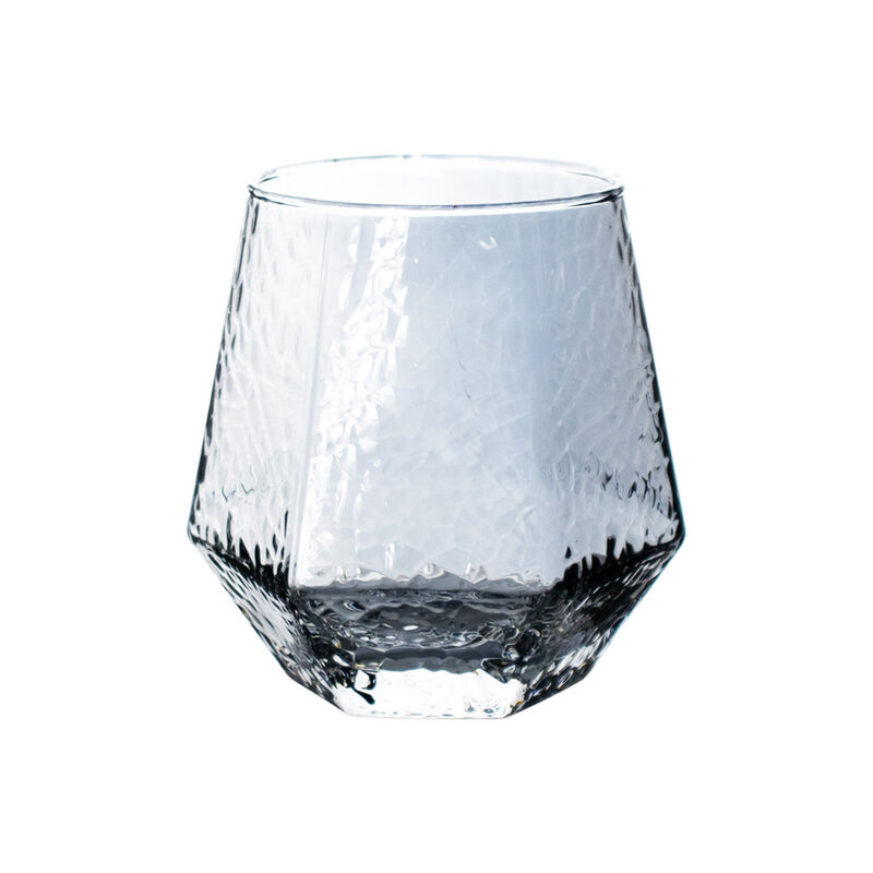 Set De 6 Vasos De Cristal Hexagonales Humo - 31... image number null