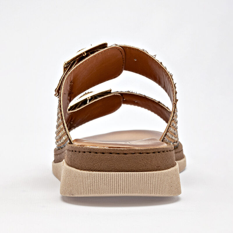 Been Class Sandalia para mujer camel image number null