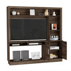 Mesa Romeo Para Tv De 55'' color Chocolate Virtual Muebles