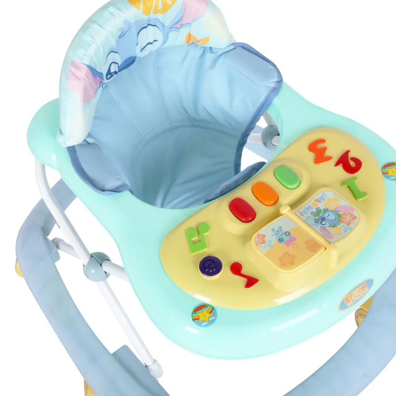 Andadera Musical Para Beb&eacute; Stitch Disney Altura... image number null