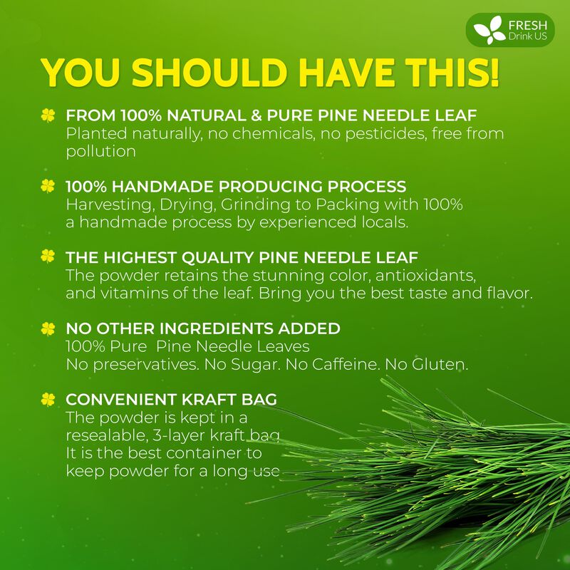 T&eacute; Freshdrinkus 227 G Polvo De Hojas De Pino image number null