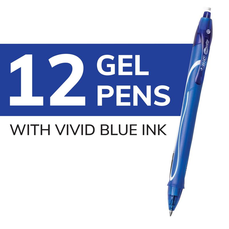 Bol&iacute;grafos De Gel Bic Gelocity De Secado R&aacute;pido... image number null