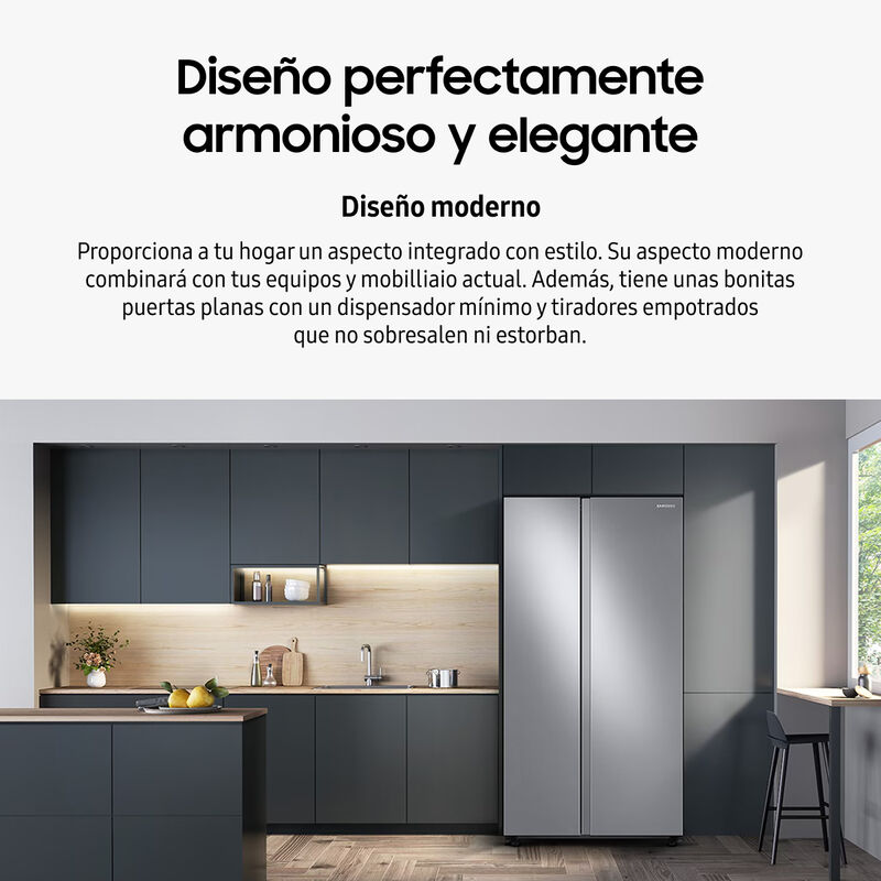 Refrigerador Samsung Side By Side 22.8Ft Plata ... image number null