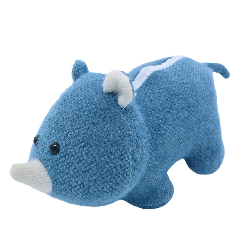 Rinoceronte Peluche de Animales Tejidos para Ni... image number null