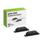 Porta L&aacute;pices Y Bol&iacute;grafos Tops 6 cm Negro 12 piezas (1009286)