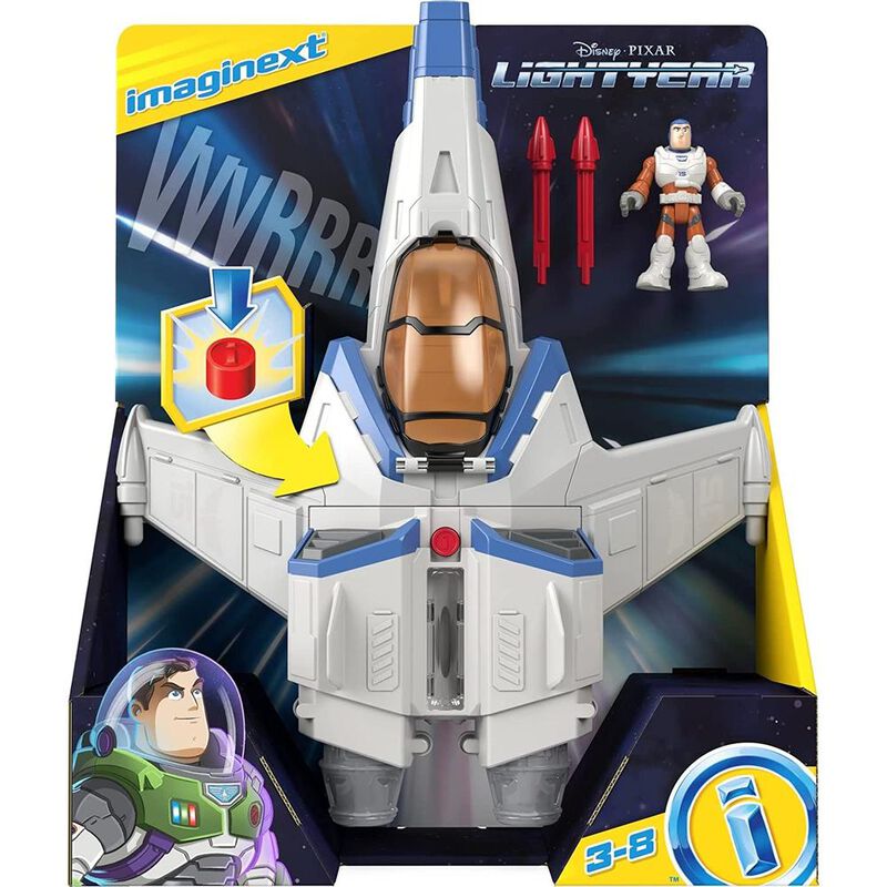 Imaginext Lightyear, Nave Espacial Deluxe Light... image number null
