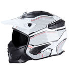 Edge Moto Edge Kombat Carbón Blanco Brillante Lux Certificado Dot