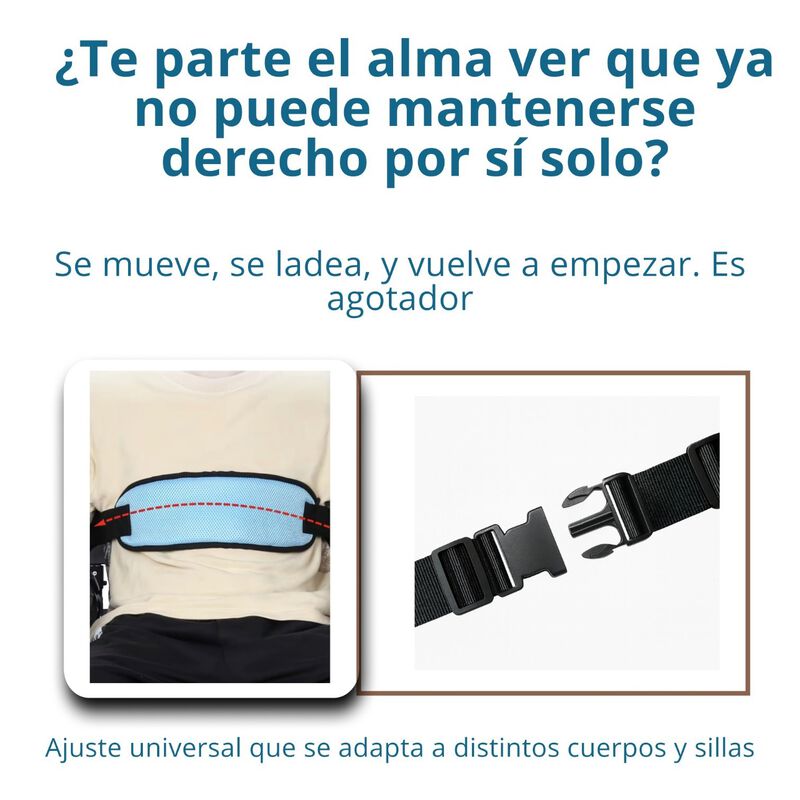 Correa de Seguridad para Silla de Ruedas Ac | C... image number null