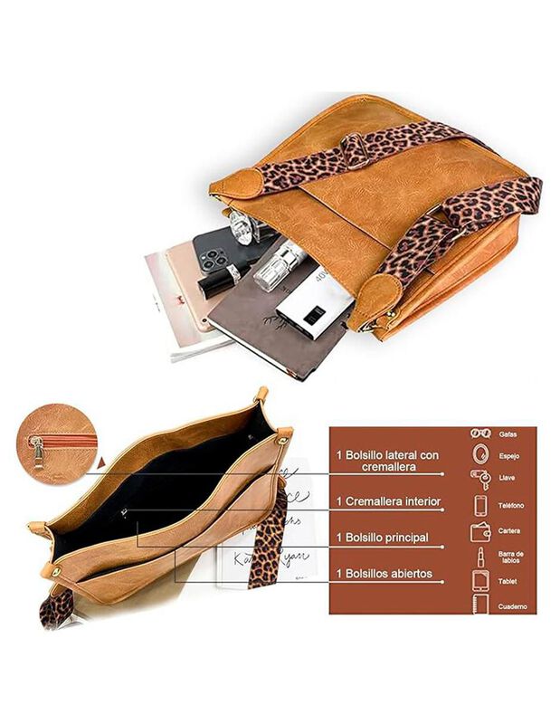 Bolsa Shoulder Pink Brule Girlprint Para Mujer image number null