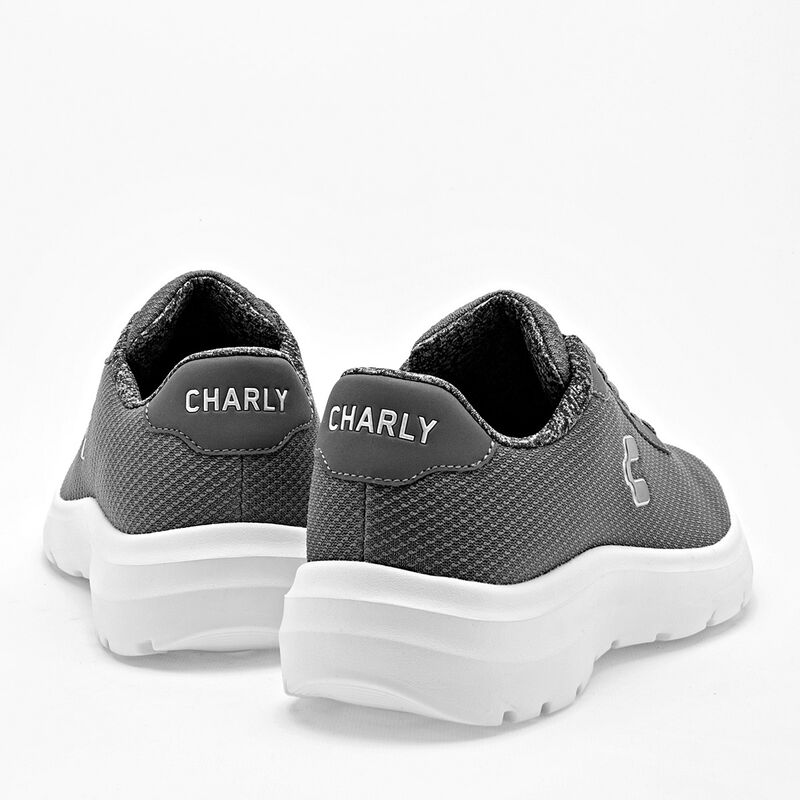 Charly Tenis Deportivo Para Mujer Gris Cod 1316... image number null