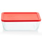 Recipiente De Vidrio Para Almacenamiento De Alimentos Pyrex Simply Store, 11 Tazas
