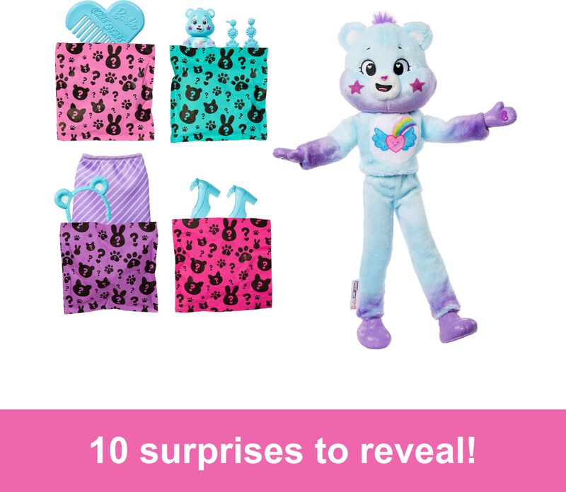 Mu&ntilde;eca Barbie Cutie Reveal Care Bears Dream Bri... image number null