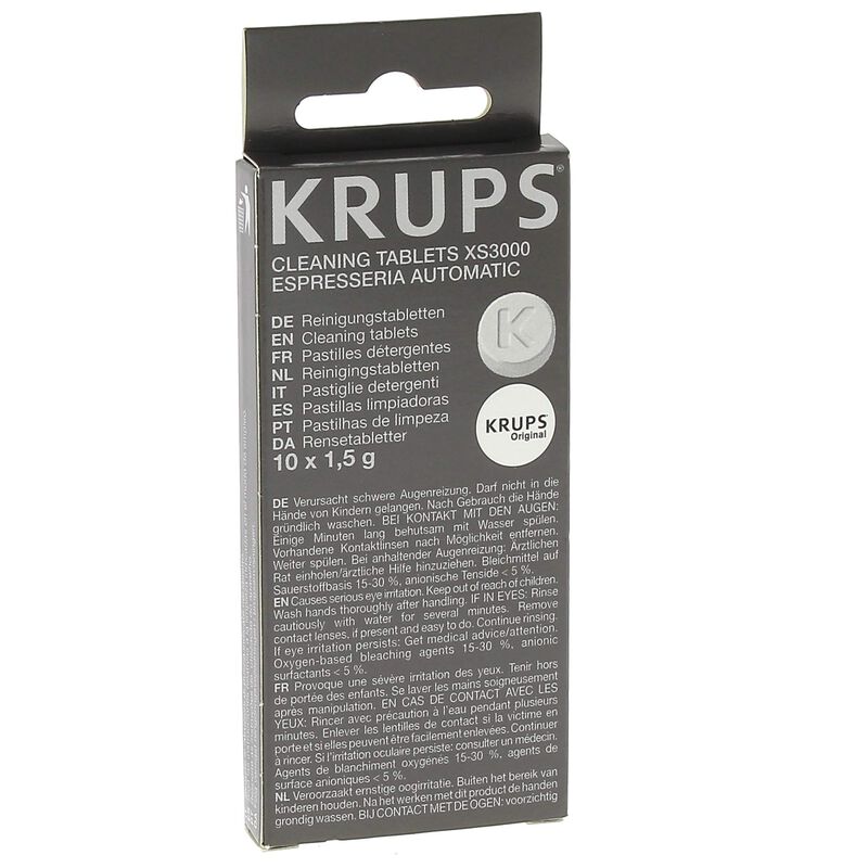Tabletas De Limpieza Krups Xs3000 Para M&aacute;quinas... image number null