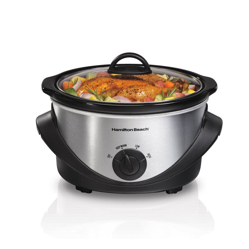 Olla de Lenta Cocci&oacute;n 3.8 Litros Hamilton Beach... image number null