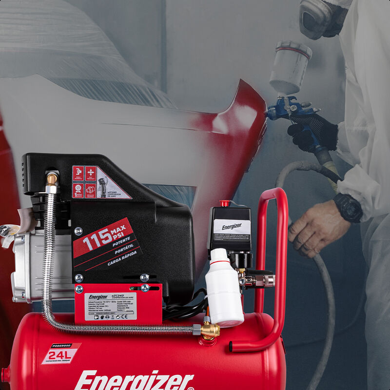 Energizer Compresor De Aire 24L 2hp 110v 115 PS... image number null
