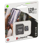 Memoria Kingston Canvas Select Plus MicroSDXC UHS-I U1 de 128 GB, Clase 10