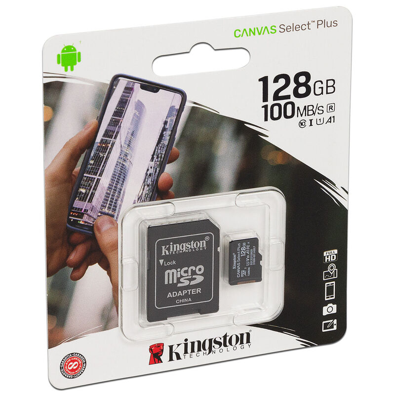 Memoria Kingston Canvas Select Plus MicroSDXC U... image number null