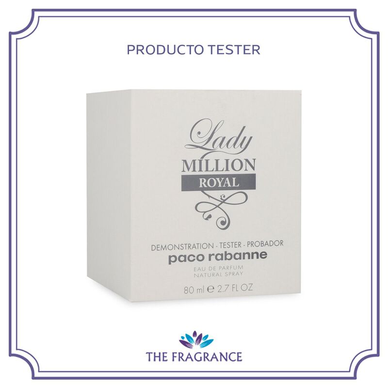 Tester Lady Million Royal 80ml Edp Spray image number null