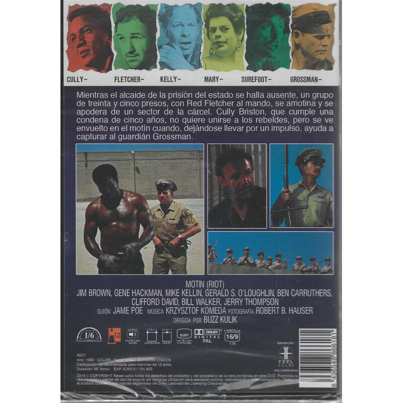 Mot&iacute;n (riot) [dvd] (1969) image number null