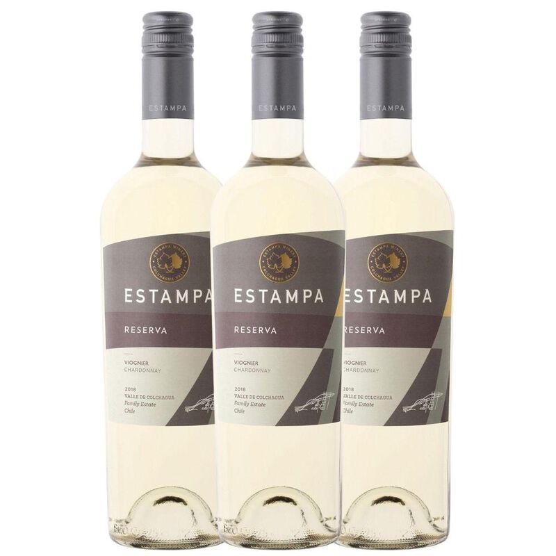 Vino Blanco Vi&ntilde;a Estampa Reserva Viognier Chard... image number null