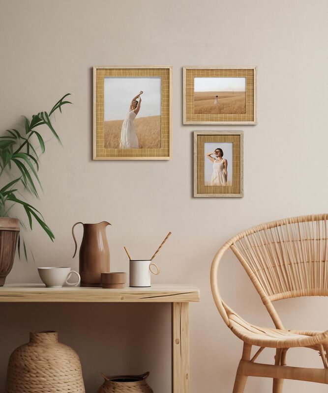Marco De Fotos Sonefreiy Boho 5x7 Para Pared O ... image number null