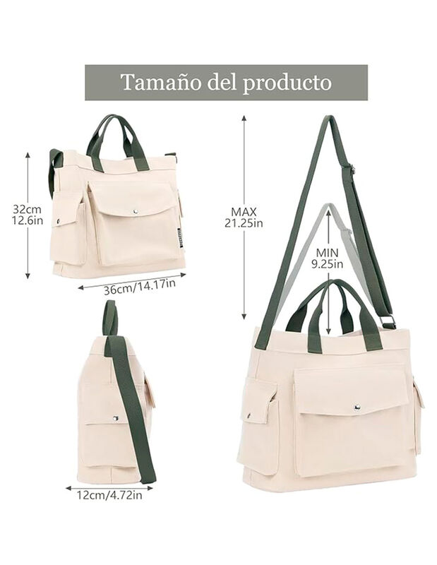 Bosla Tote Pink Brule Fashion Bag Para Mujer image number null