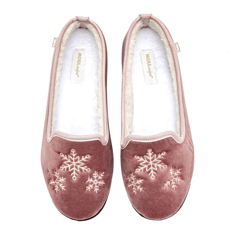Mora Confort Pantufla Rosa Para Mujer 147381ce image number null