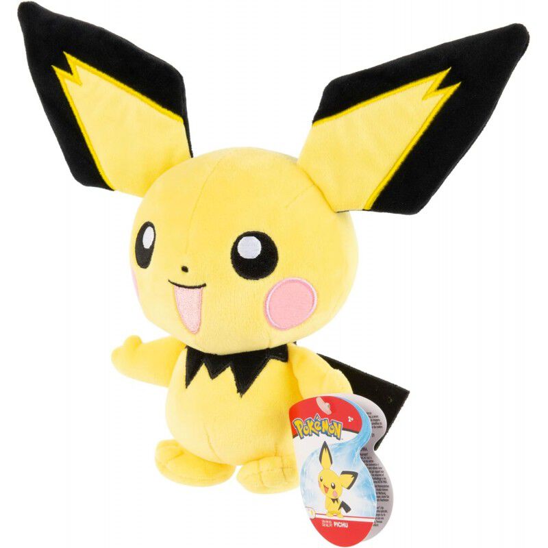 Peluche Pichu Pok&eacute;mon 20 cms image number null
