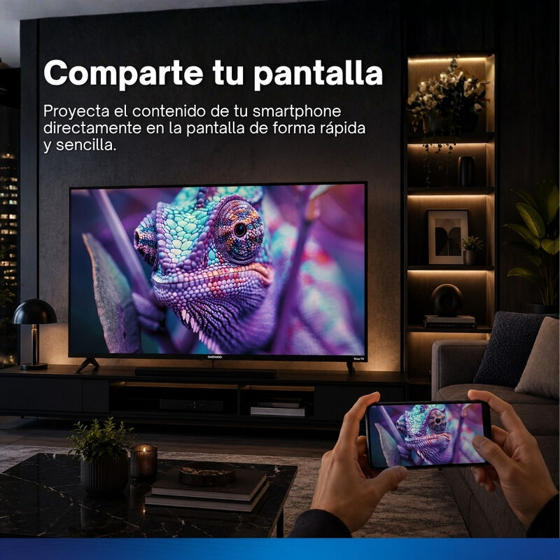 Daewoo  Pack 2 Smart Tv 32 Pulgadas Hd Led Roku... image number null