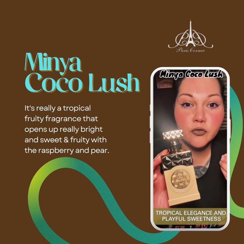 Perfume Paris Corner Minya Coco Lush Edp 100 Ml... image number null