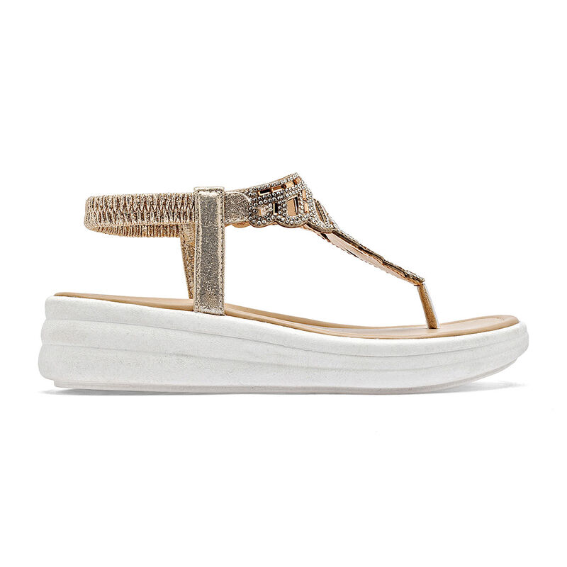 Moramora Sandalia Dorado Para Mujer 147608ce image number null