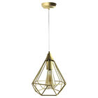 L&aacute;mpara Colgante Vintage Dorada Mil Luces