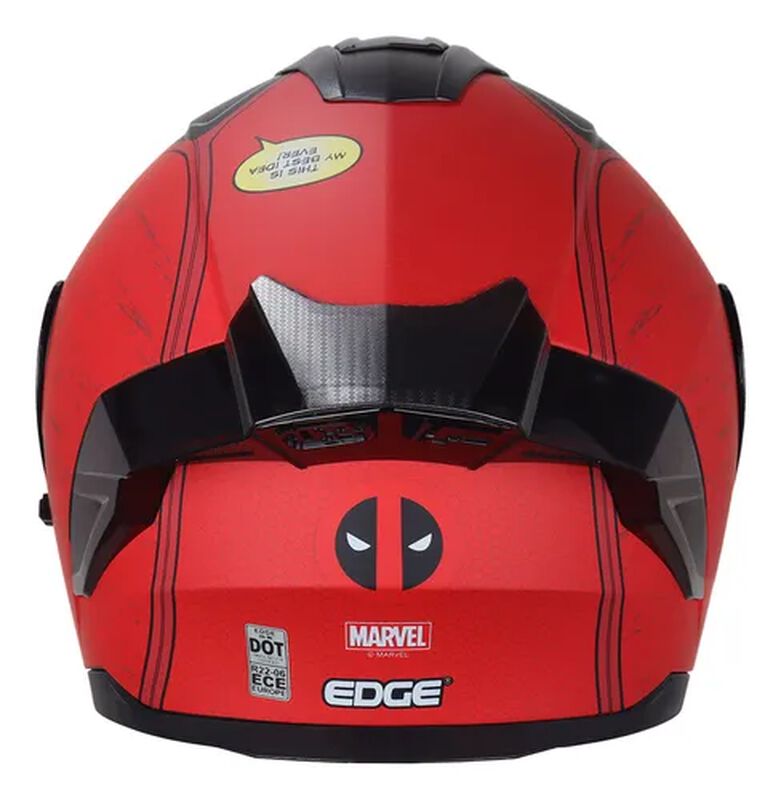 CASCO PARA MOTO ABATIBLE DEADPOOL DOT/ECE 2206 image number null