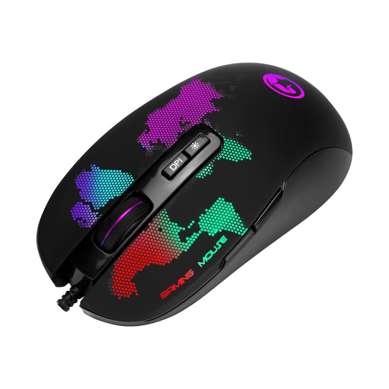 Mouse Gamer Marvo M422 Retroiluminado 7 Botones... image number null